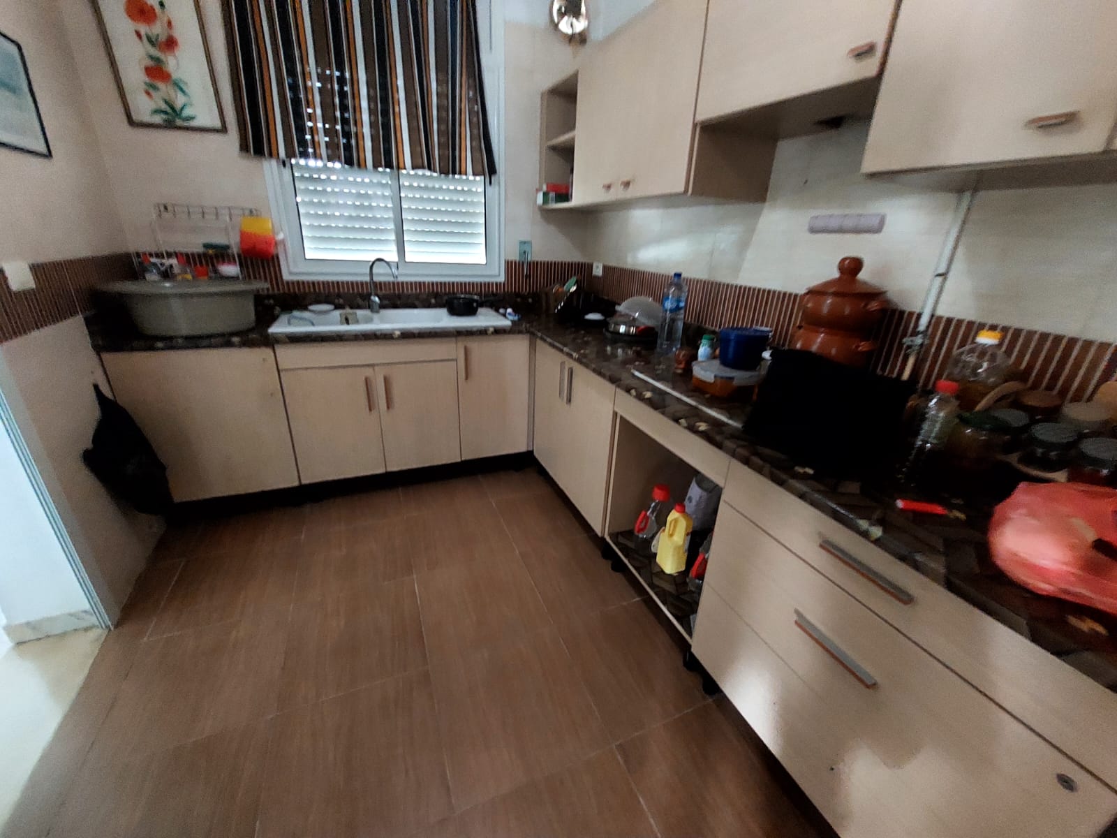 La Marsa Cite Erriadh Vente Appart. 2 pices S1 avec jardin  la marsa