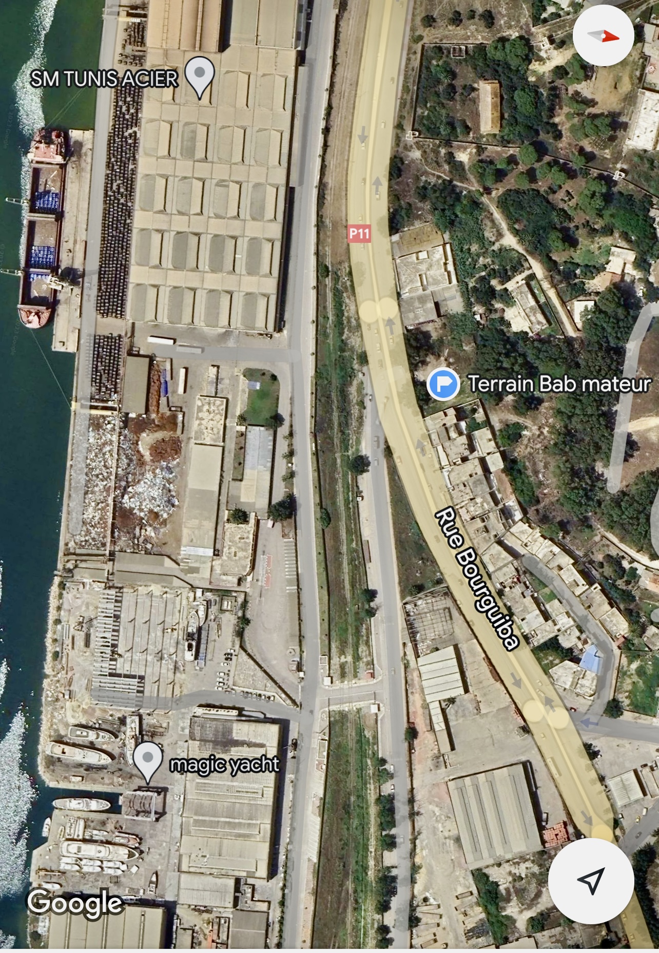 Bizerte Nord Bizerte Bab Mateur Terrain Terrain nu Terrain pour un projet commercial ou immobilier