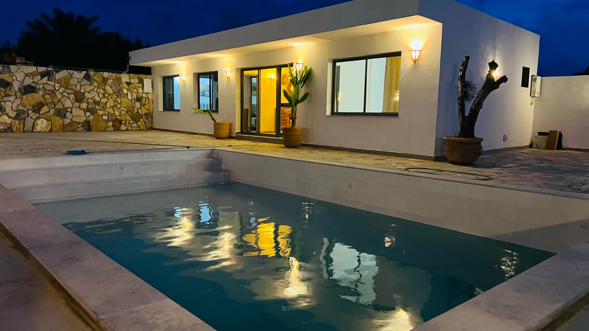 Mahdia Mahdia Location vacances Maisons Piscine 3 min plage 3 chambres 3 salles d'eau