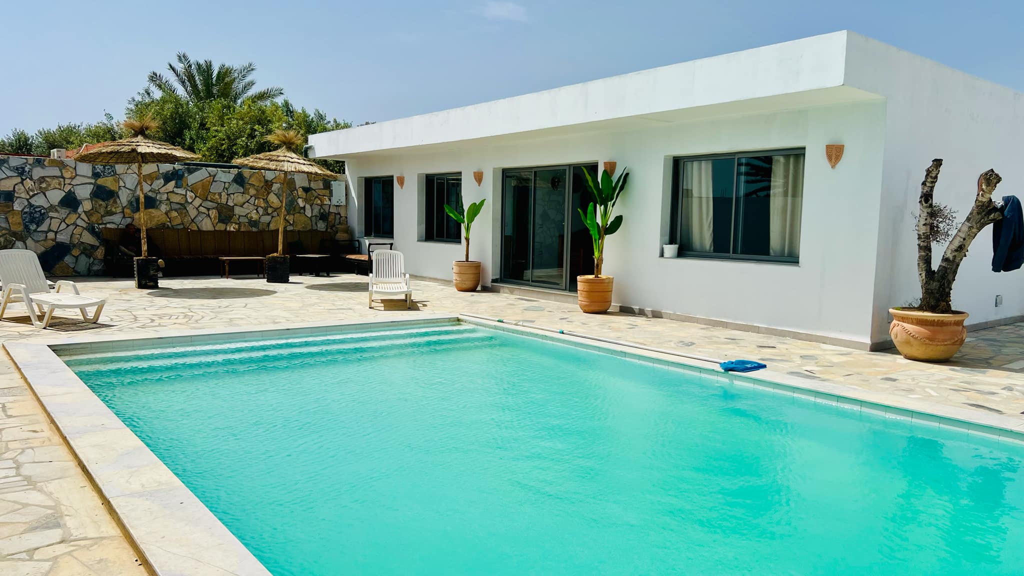 Mahdia Mahdia Location vacances Maisons Piscine 3 min plage 3 chambres 3 salles d'eau