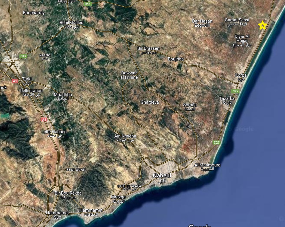 Korba Diar El Hojjej Terrain Terrain nu Terrain  proximit de korba chat sidi othman