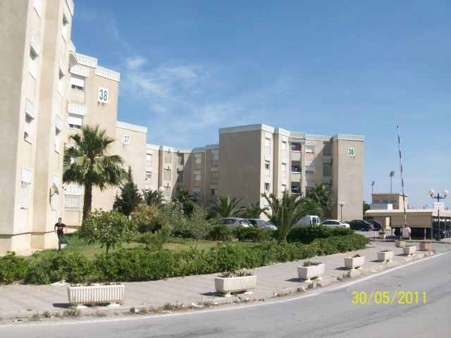 Rades Village Mediterranee Location Appart. 3 pices Appartement  village mediterraneen rades