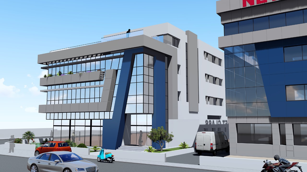 El Kram Le Kram Ouest Bureaux & Commerces Bureau Immeuble neuf zone industrielle khaireddine kram