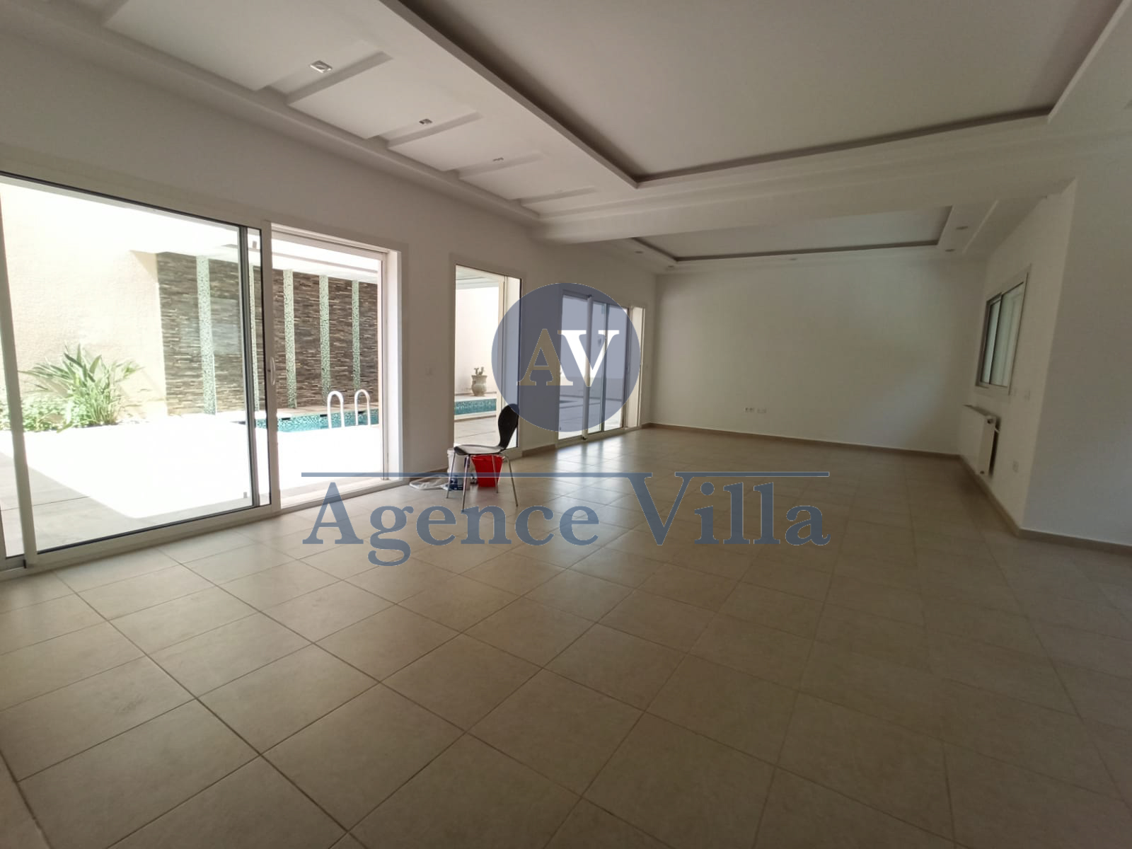 La Soukra La Soukra Location Maisons Une villa s5  la soukra avec piscine et jardin