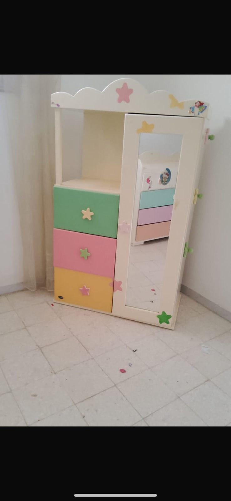 Kairouan Sud Kairouan Meubles d'enfant Chambres d'enfant Chambre enfants lit armoire et coiffeuse
