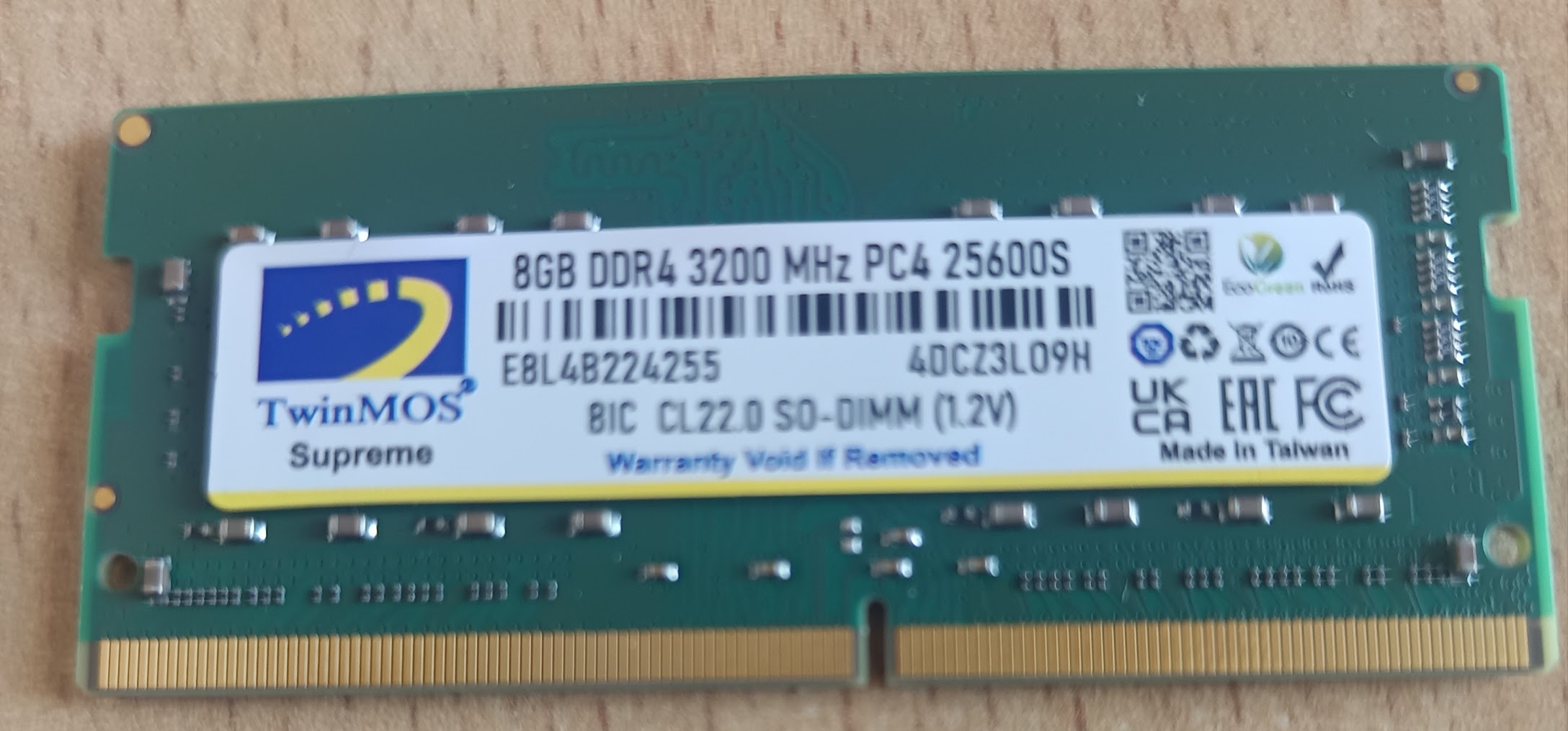 Ezzahra Ezzahra Mmoires Autre Barette mmoire ram 8go ddr4 pc portable