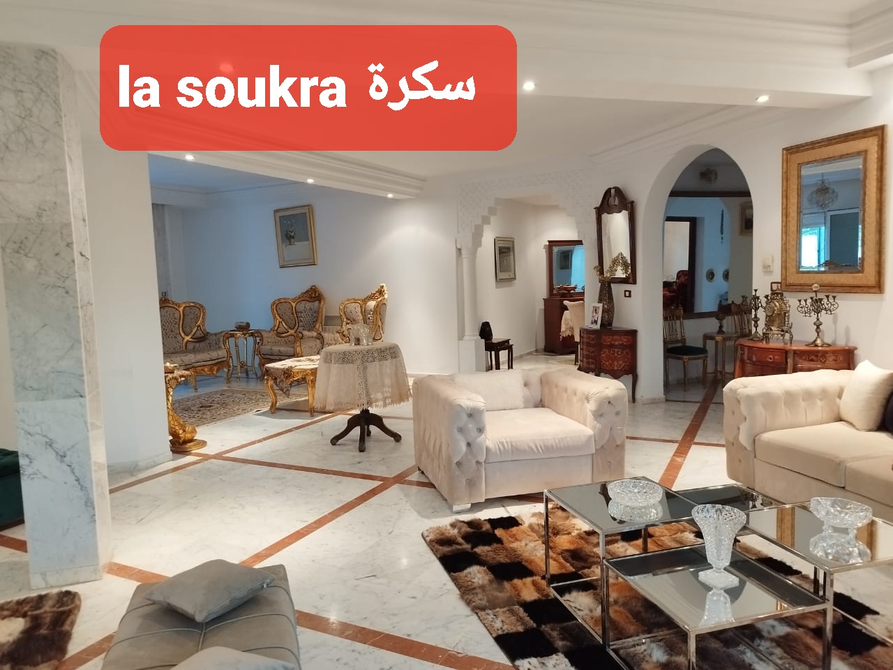 La Soukra La Soukra Location Duplex Villa la soukra avec piscine