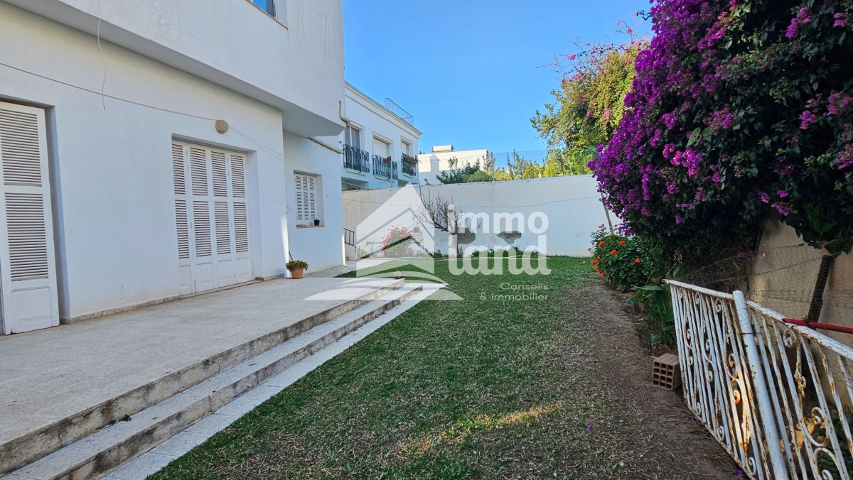 La Soukra Chotrana 1 Location Appart. 2 pices Studio s1 avec jardin  la soukra