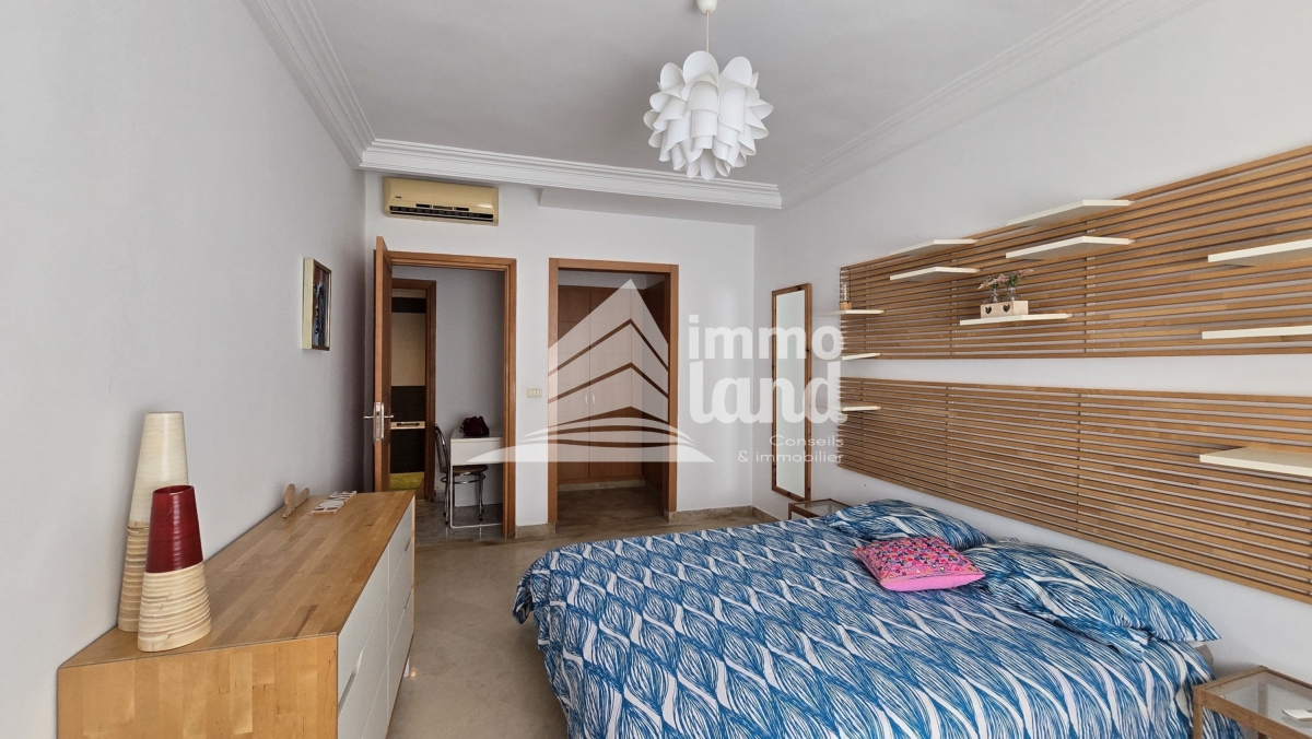 La Marsa Cite Du Stade Location Appart. 2 pices Appartement s1 meubl avec jardin  la marsa