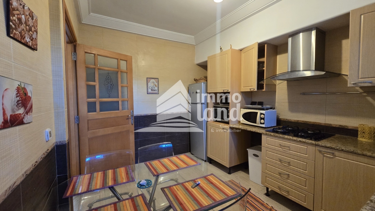 La Marsa Cite Du Stade Location Appart. 2 pices Appartement s1 meubl avec jardin  la marsa