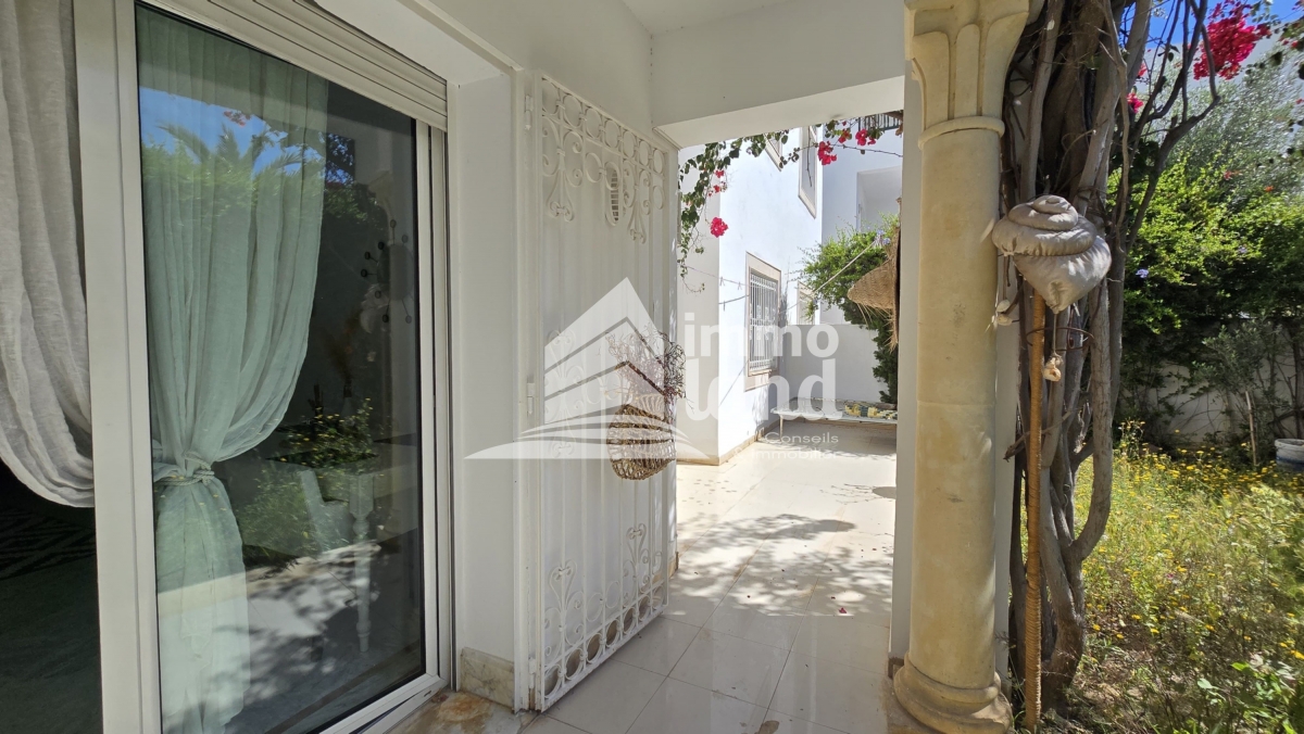 La Marsa Cite Du Stade Location Appart. 2 pices Appartement s1 meubl avec jardin  la marsa
