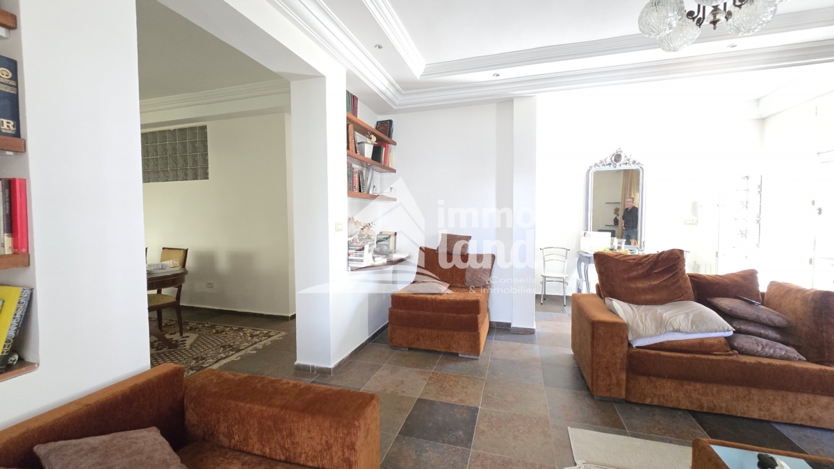 La Marsa Marsa Ennassim Location Appart. 3 pices Rdc s2 meubl avec jardin  la marsa