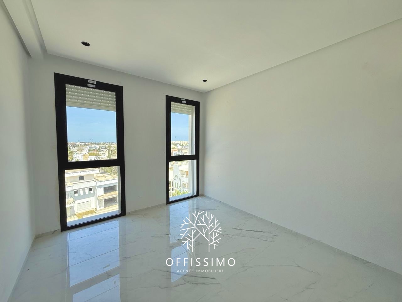 La Soukra La Soukra Vente Appart. 2 pices S2 avec vue panoramique 2 suites