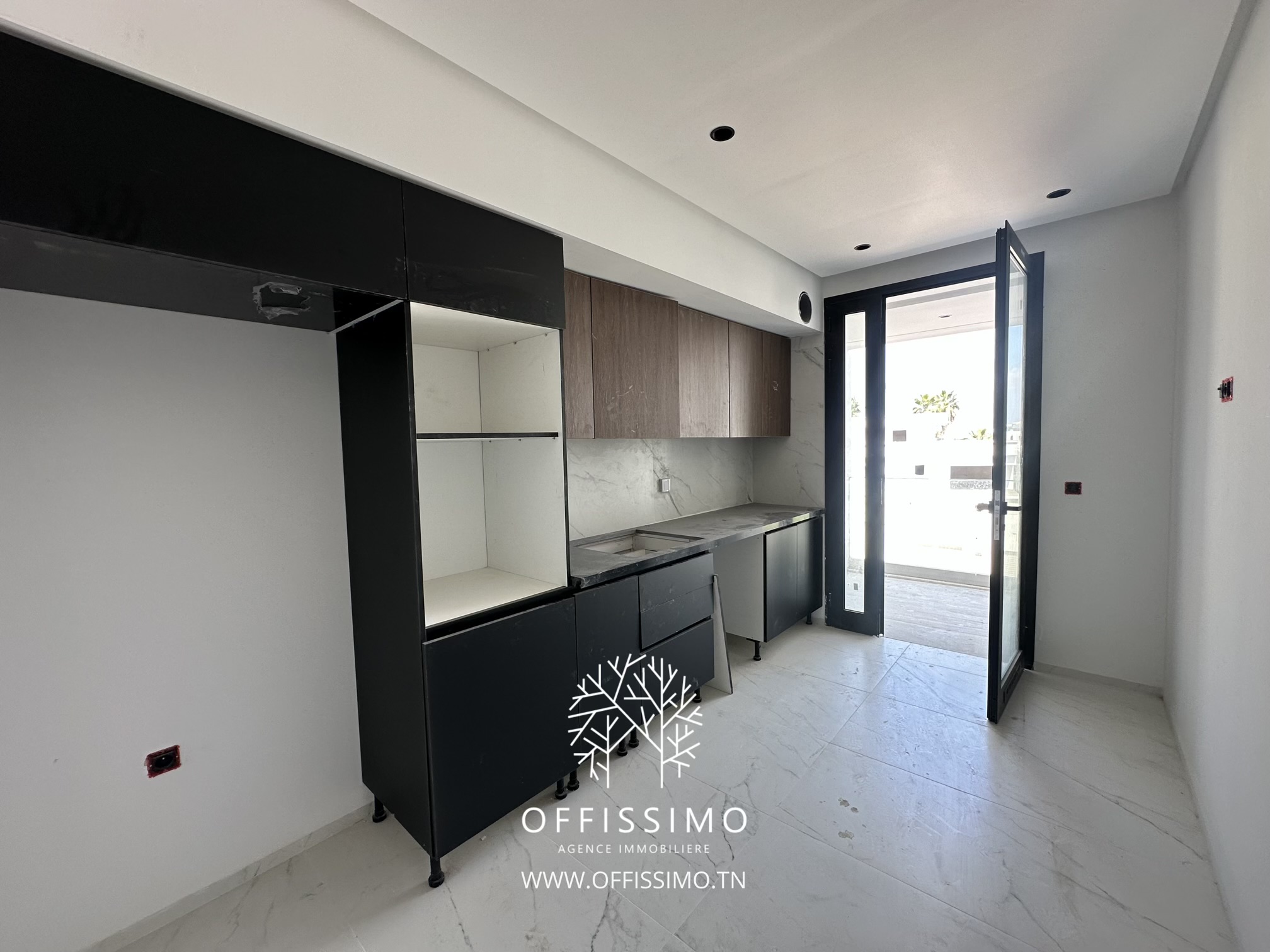 La Soukra La Soukra Vente Appart. 2 pices S2 direct promoteur soukra grand luxe