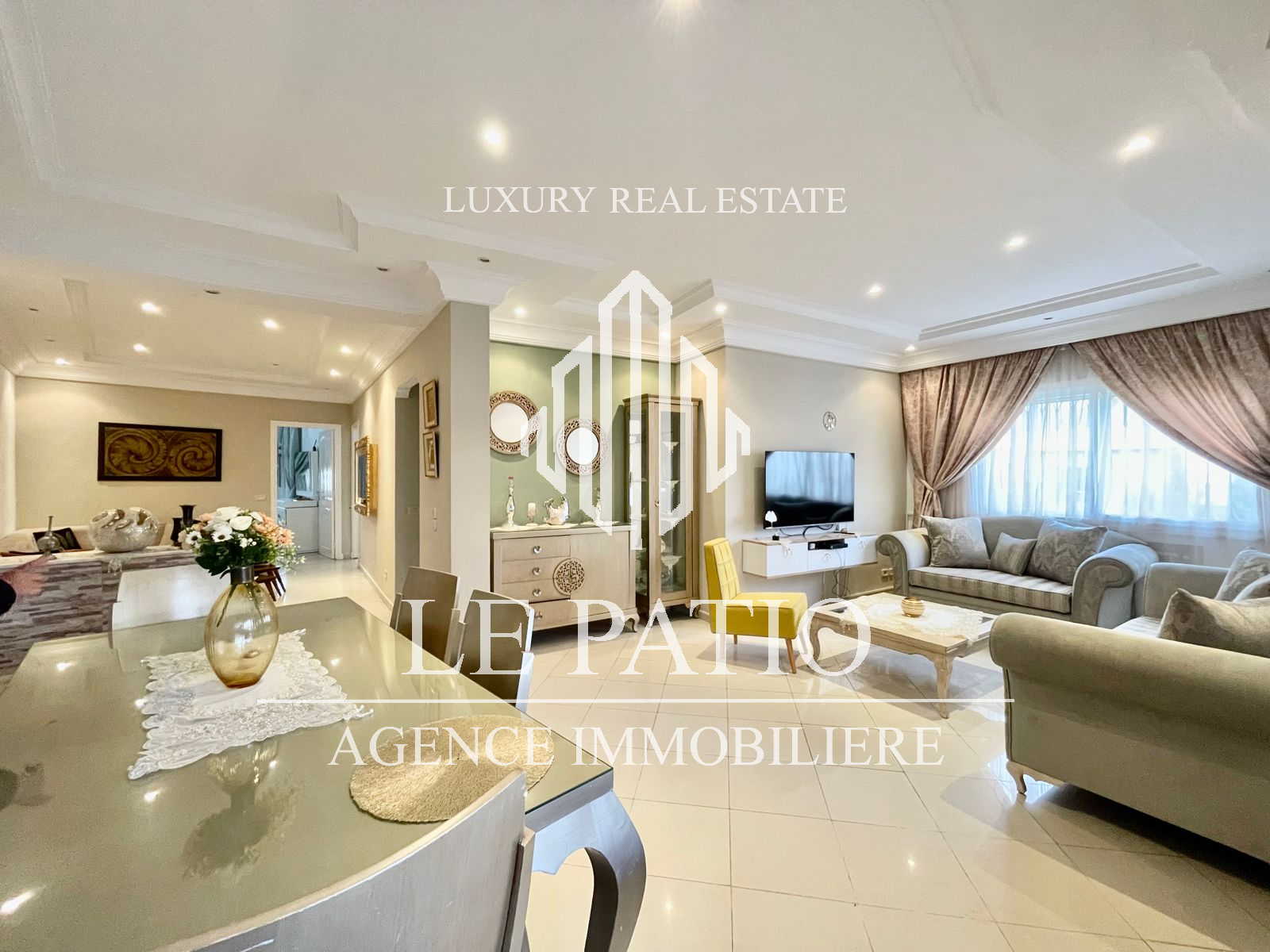 La Marsa Sidi Daoud Location Appart. 3 pices Etage de villa s2 meubl  la marsa sidi daoued