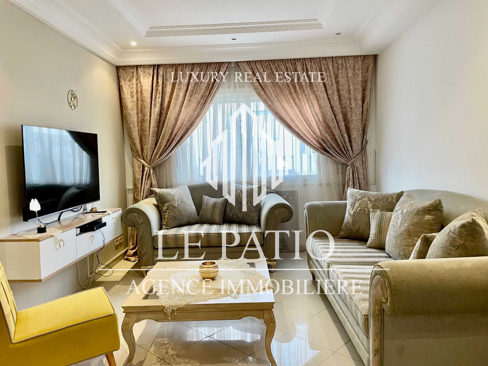 La Marsa Sidi Daoud Location Appart. 3 pices Etage de villa s2 meubl  la marsa sidi daoued