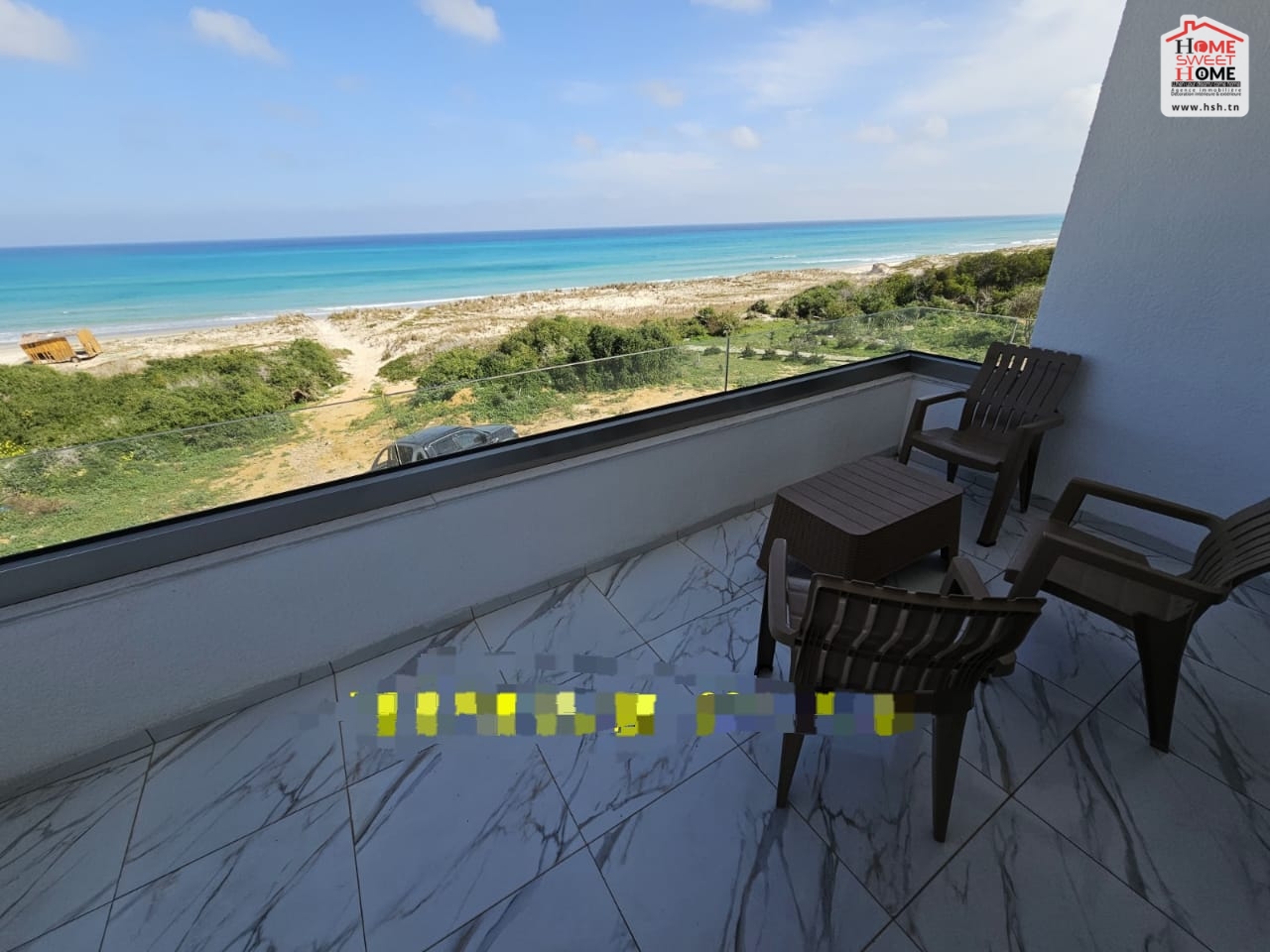Hammam El Ghezaz Hammam El Ghezaz Location Appart. 4 pices Appart s3  perla   klibia