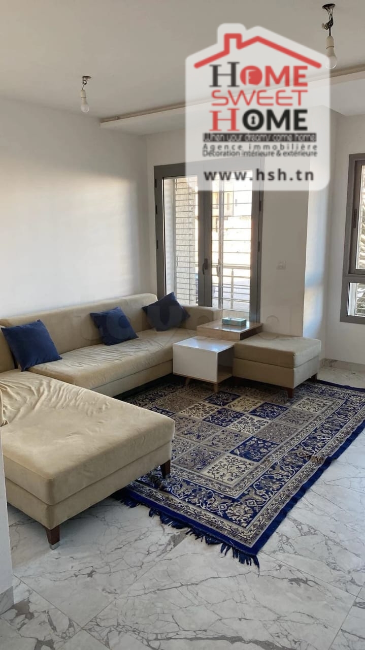 La Soukra La Soukra Location Appart. 3 pices Appart s2 meubl luna  nouvelle soukra