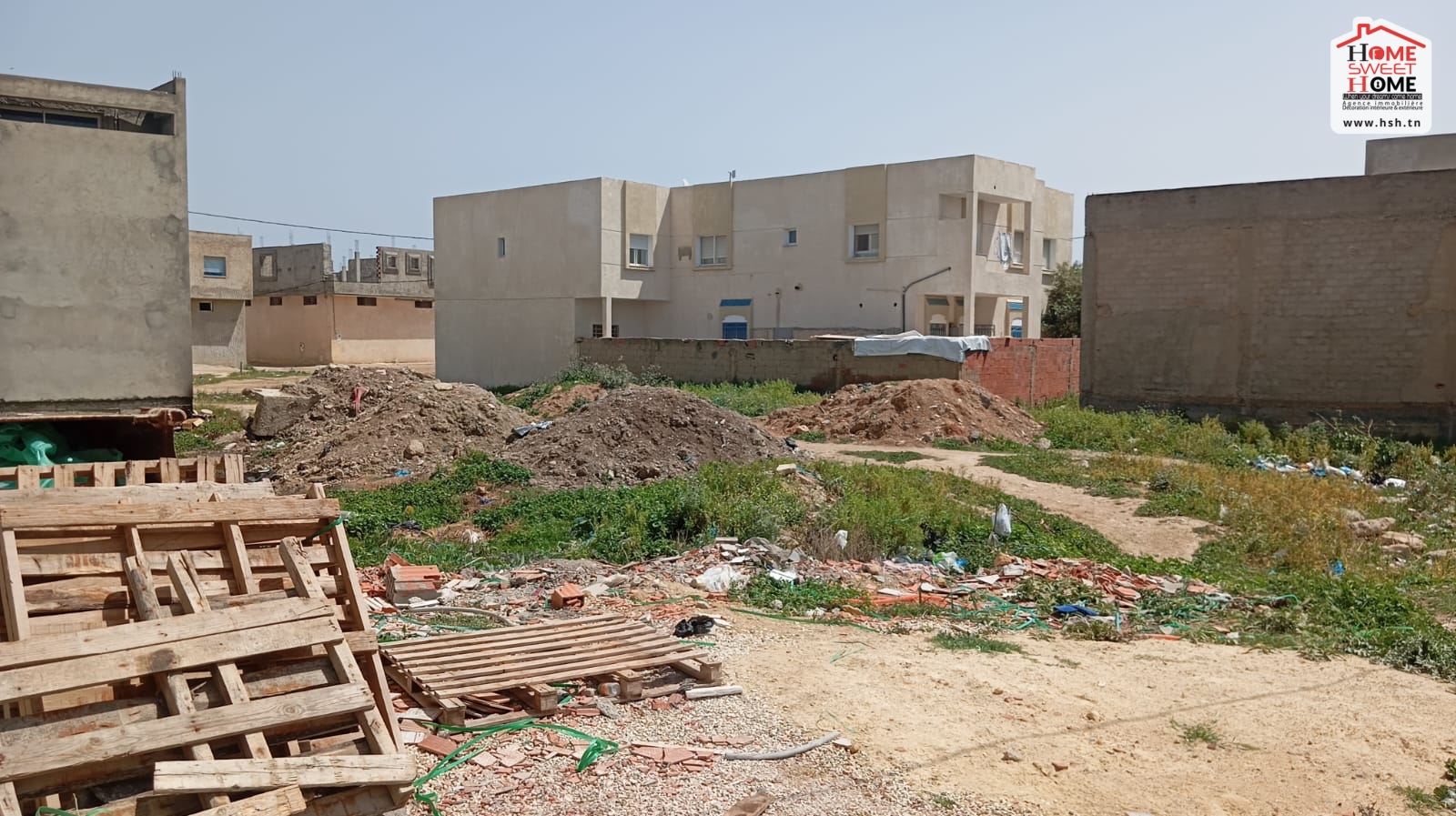 Raoued Cite Chaker Terrain Terrain nu Terrain villa  green  raoued