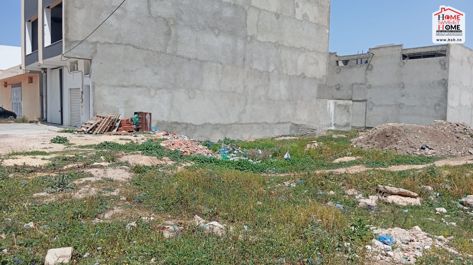 Raoued Cite Chaker Terrain Terrain nu Terrain villa  green  raoued