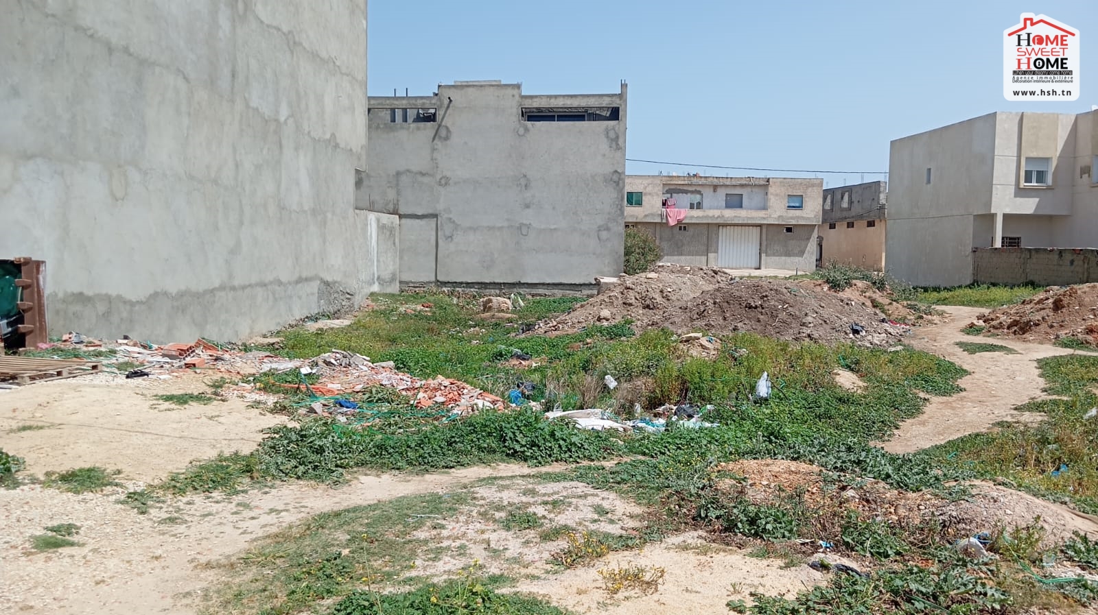 Raoued Cite Chaker Terrain Terrain nu Terrain villa  green  raoued
