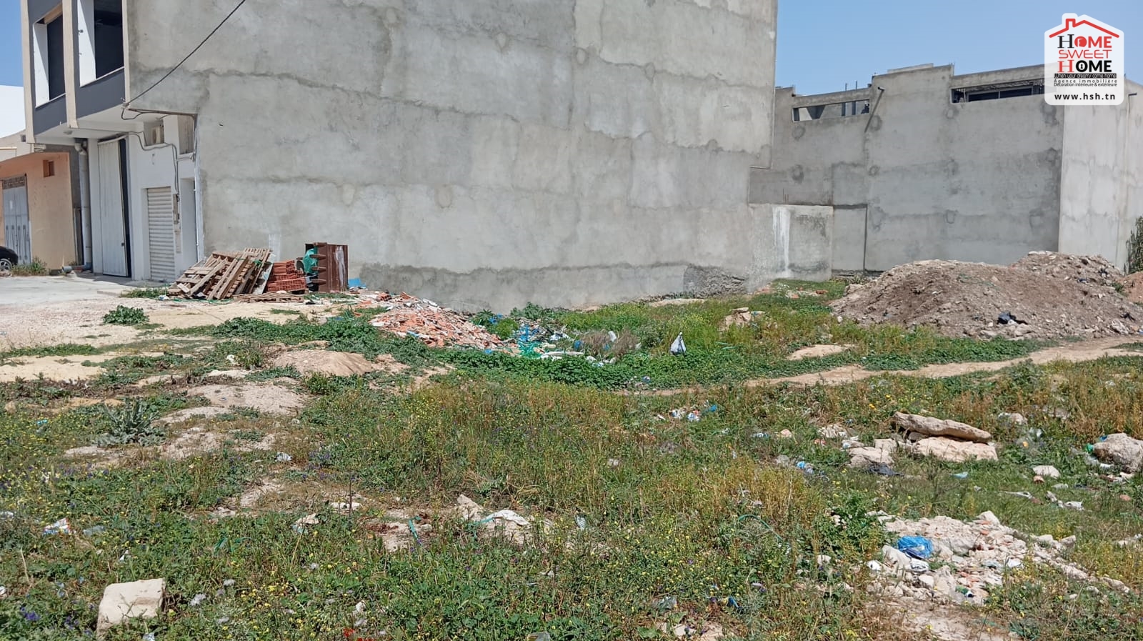 Raoued Cite Chaker Terrain Terrain nu Terrain villa  green  raoued