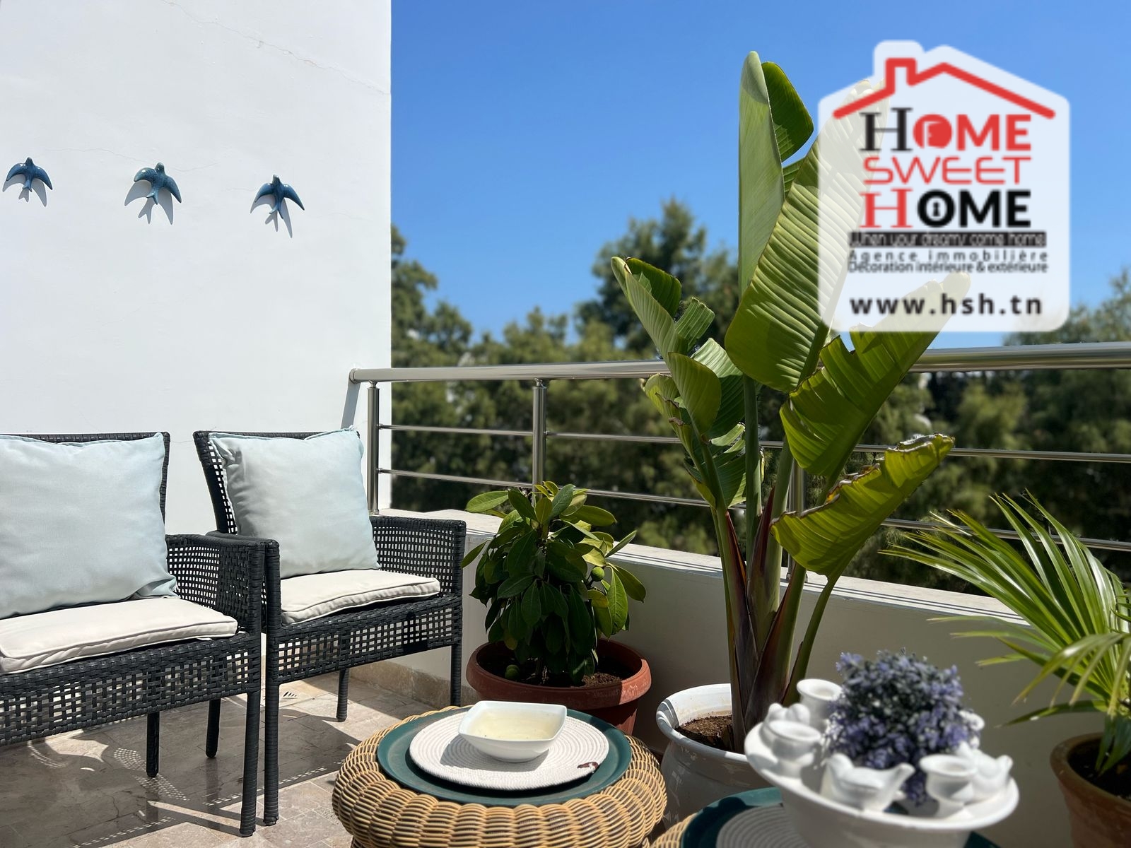 La Soukra La Soukra Vente Appart. 4 pices Appartement s3 rosa  soukra