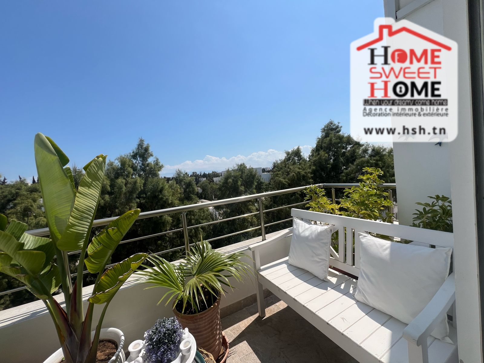 La Soukra La Soukra Vente Appart. 4 pices Appartement s3 rosa  soukra