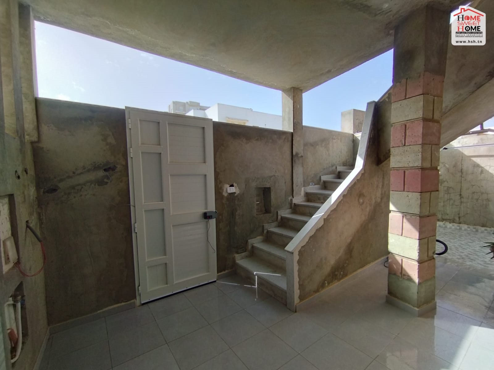 Bizerte Nord Bizerte Location Appart. 3 pices Un rdc de  villa fossile  bizerte