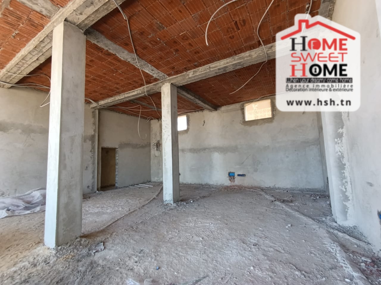 La Marsa Sidi Daoud Location Duplex Local commercial  venus  sidi daoued