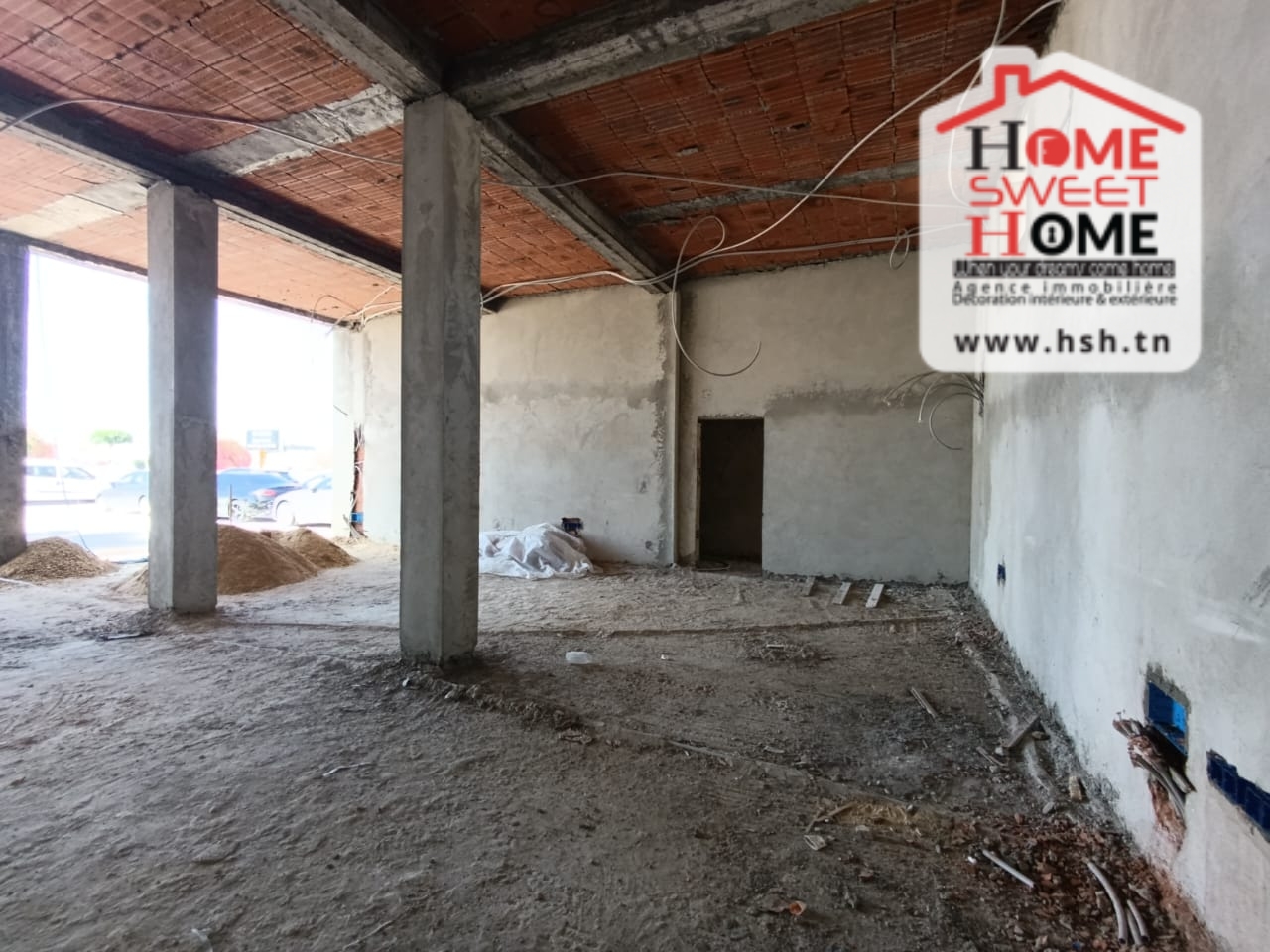 La Marsa Sidi Daoud Location Duplex Local commercial  venus  sidi daoued