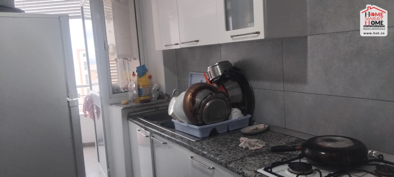 El Kram Le Kram Vente Appart. 3 pices Appart  s2  sofia  l'aroport kram