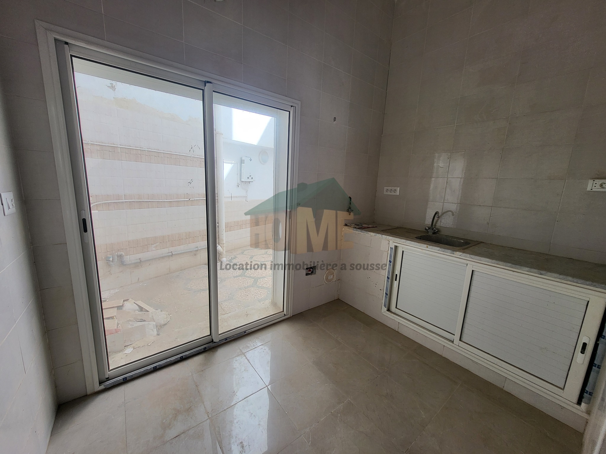 Sousse Ville Sousse Location Appart. 3 pices S2 sans meuble rez de chausse