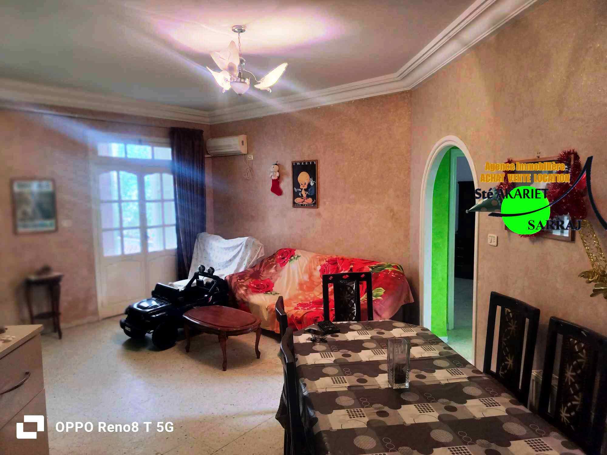 Sousse Jaouhara Sahloul Vente Appart. 3 pices Super offre spacieux appartement s2  sahloul 3