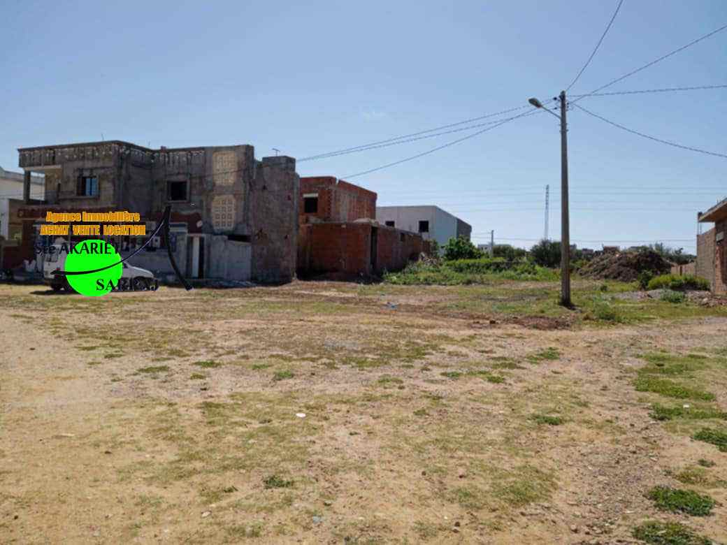 Akouda Chatt Meriem Terrain Terrain agricole Lot 194m pas loin de rempoint el bir chatt mariem
