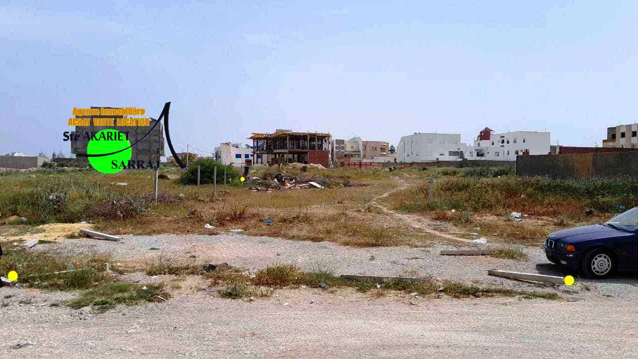 Sousse Jaouhara Khezama Ouest Terrain Terrain nu Terrain d'habitation zone des villas 430m  khzema
