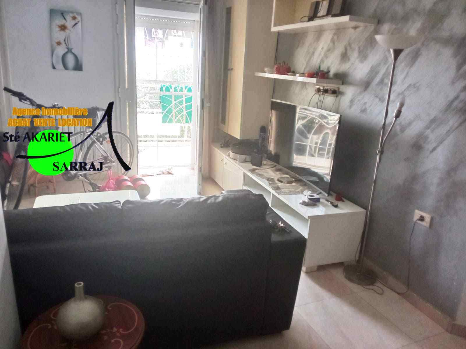 Sousse Ville Cite Jaouhara Vente Appart. 3 pices Appartement rnov s2  cit olympique bouhsina