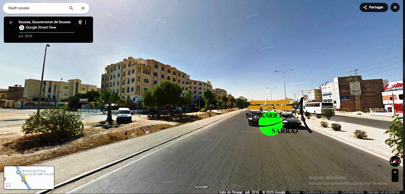 Sousse Riadh Sousse Riadh Vente Duplex Duplex s2 en face facult de droit  cit riadh