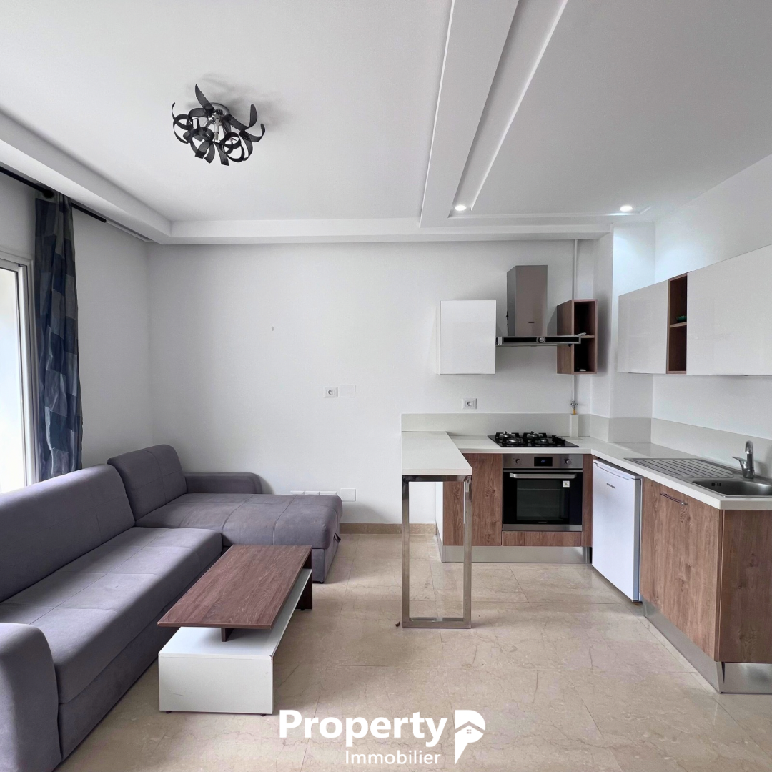 Ain Zaghouan Jardins de Carthage Location Appart. 2 pices Appartement s1 meubl avec une place de parking