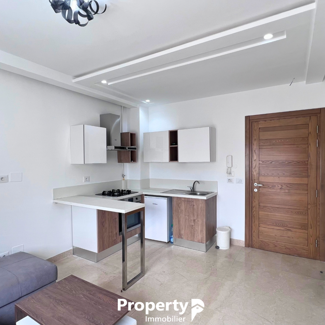 Ain Zaghouan Jardins de Carthage Location Appart. 2 pices Appartement s1 meubl avec une place de parking
