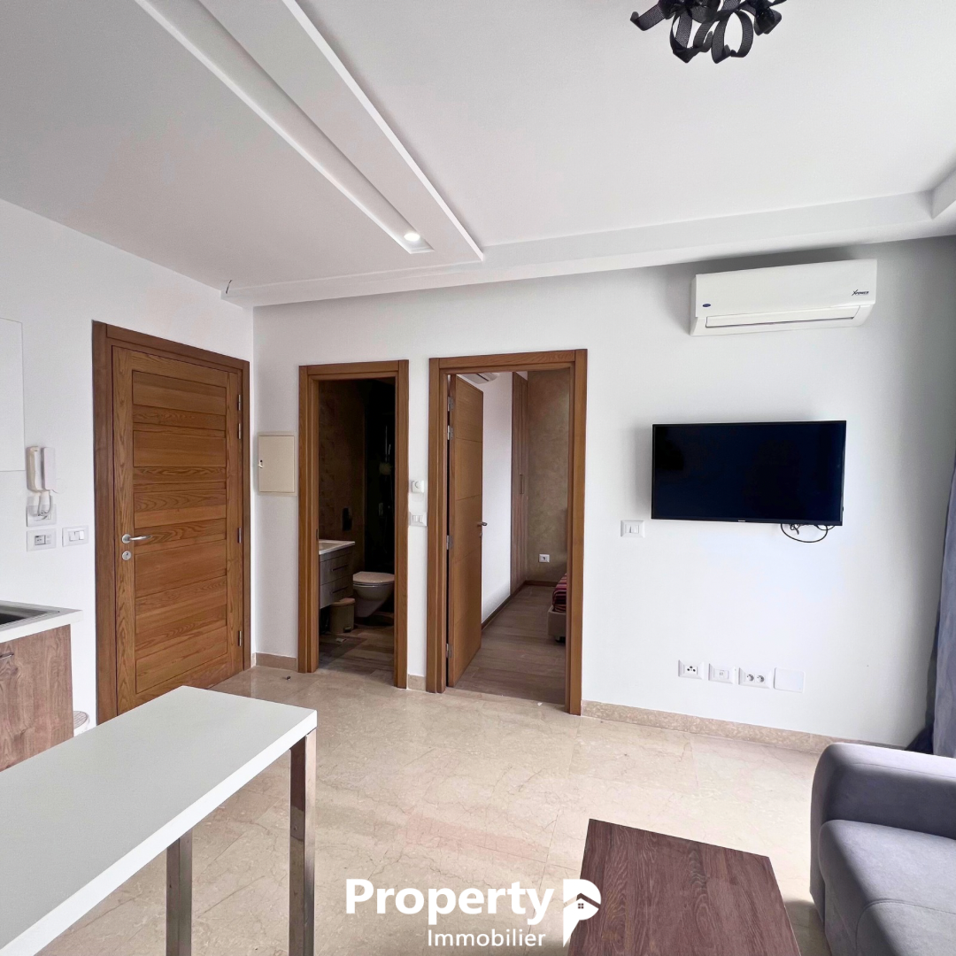 Ain Zaghouan Jardins de Carthage Location Appart. 2 pices Appartement s1 meubl avec une place de parking