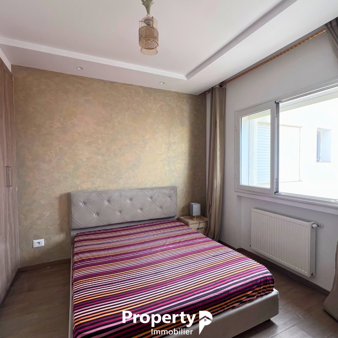 Ain Zaghouan Jardins de Carthage Location Appart. 2 pices Appartement s1 meubl avec une place de parking