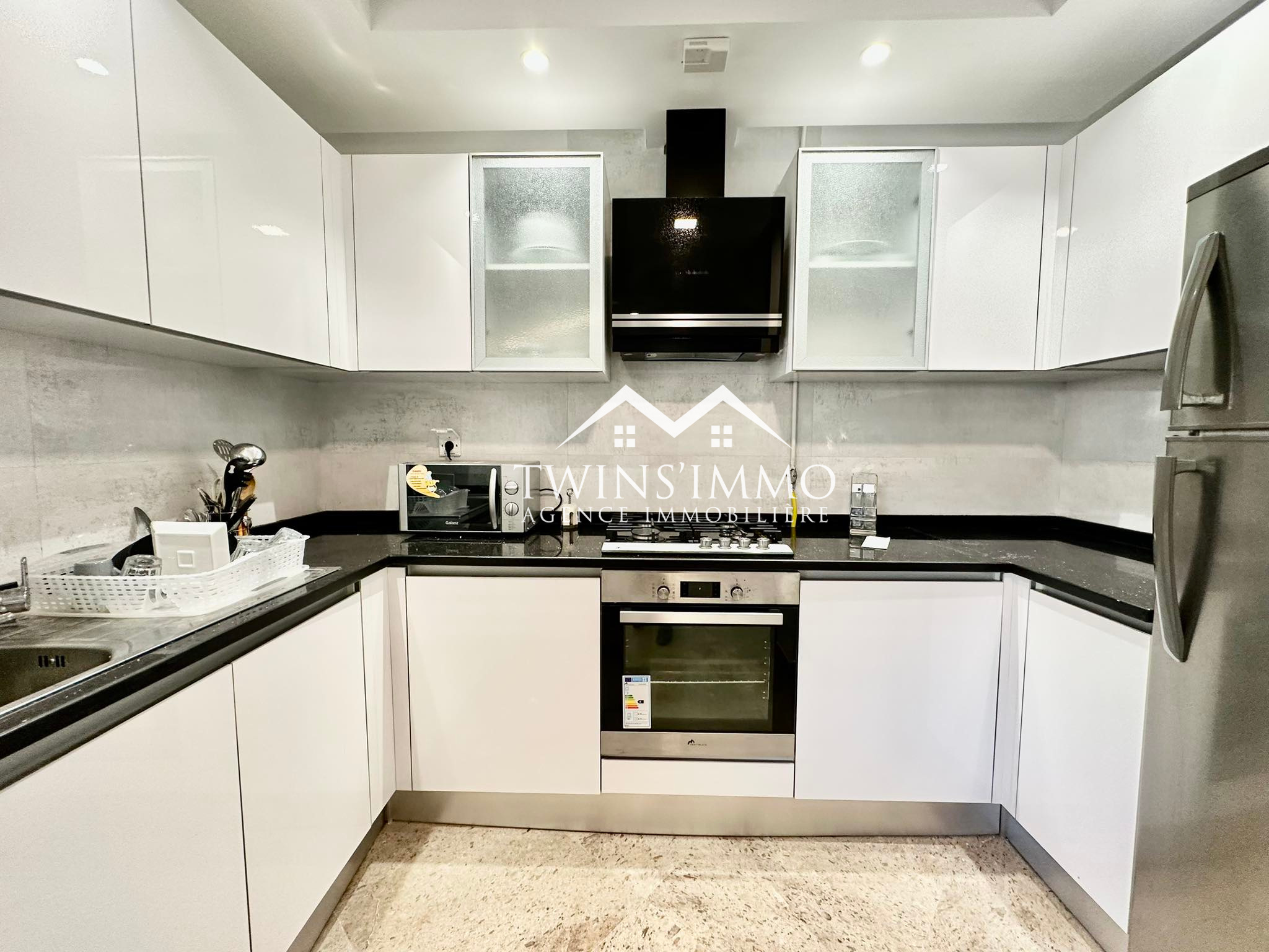 Ain Zaghouan Jardins de Carthage Location Appart. 1 pice Appartement s1 meubl aux jardins de carthage