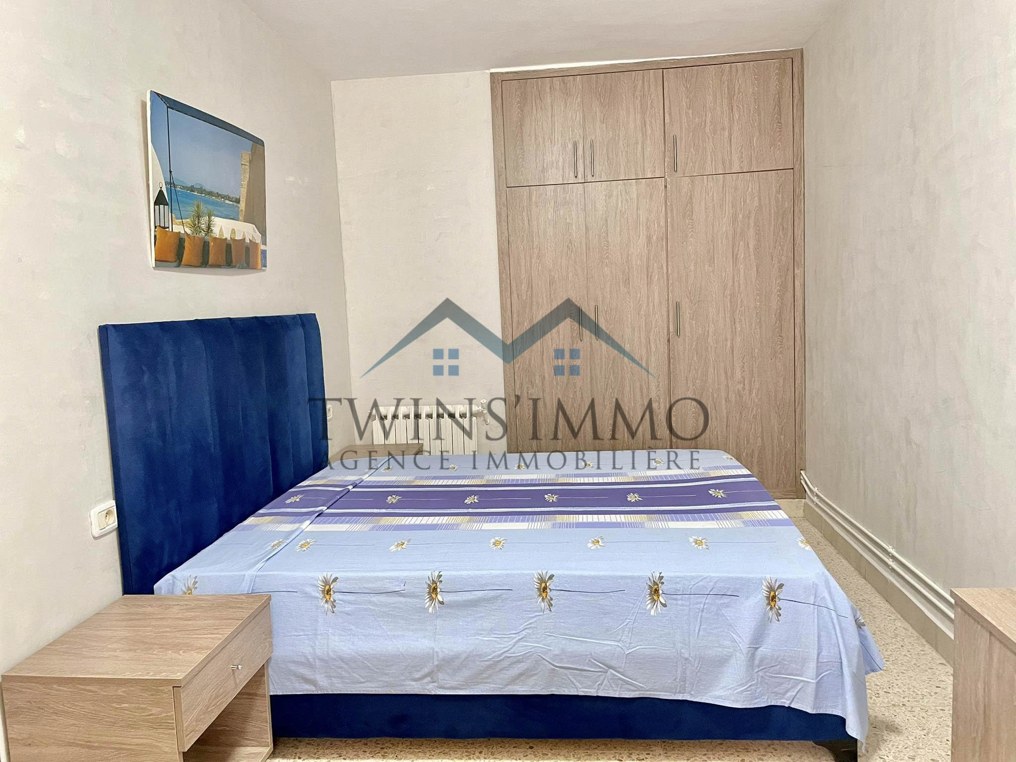 La Marsa Cite Erriadh Location Appart. 1 pice Duplex meubl  la marsa
