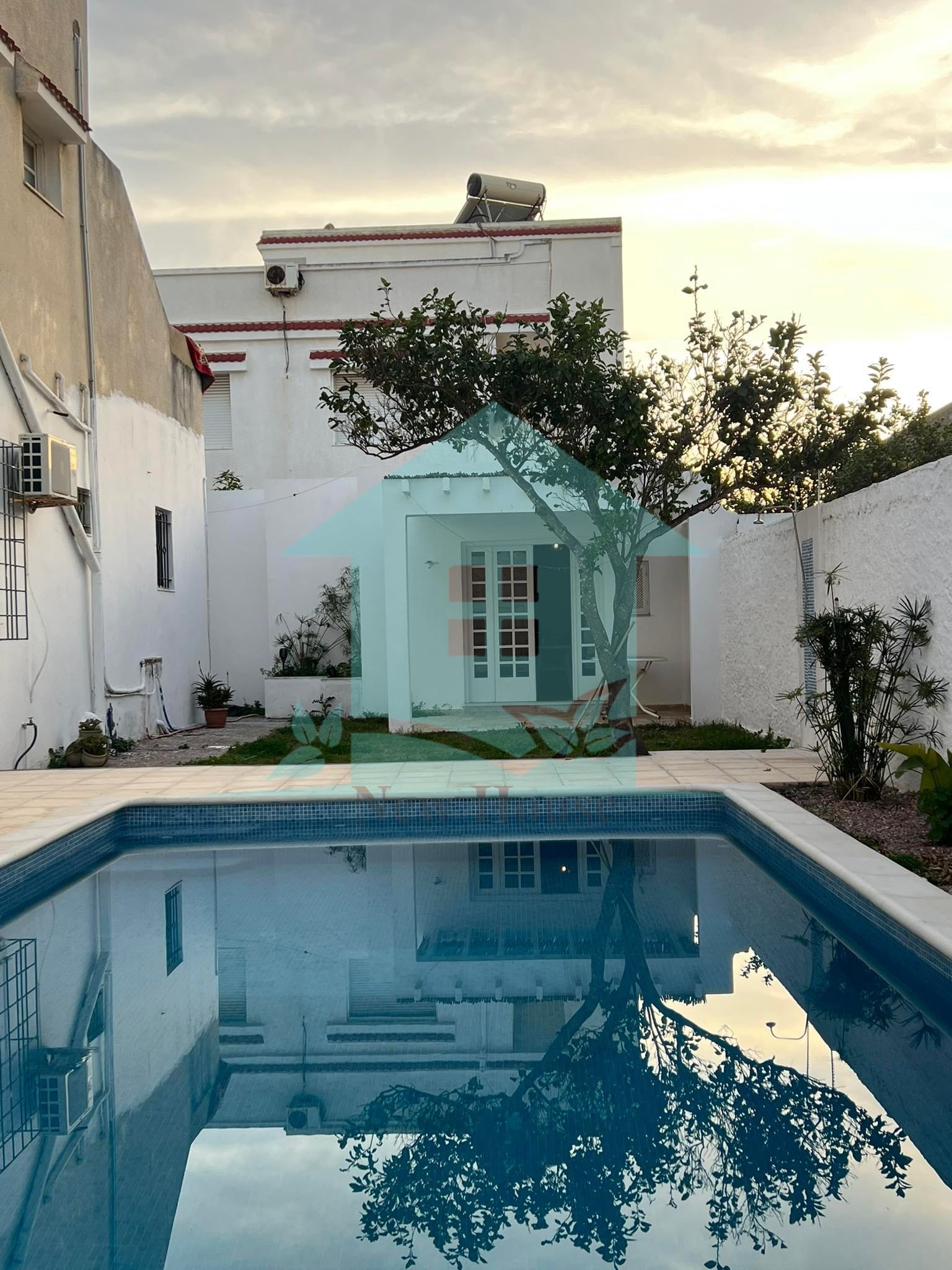 Bizerte Nord Cite El Korniche 1 Location vacances Appart. 2 pices Appartement avec piscine alm016