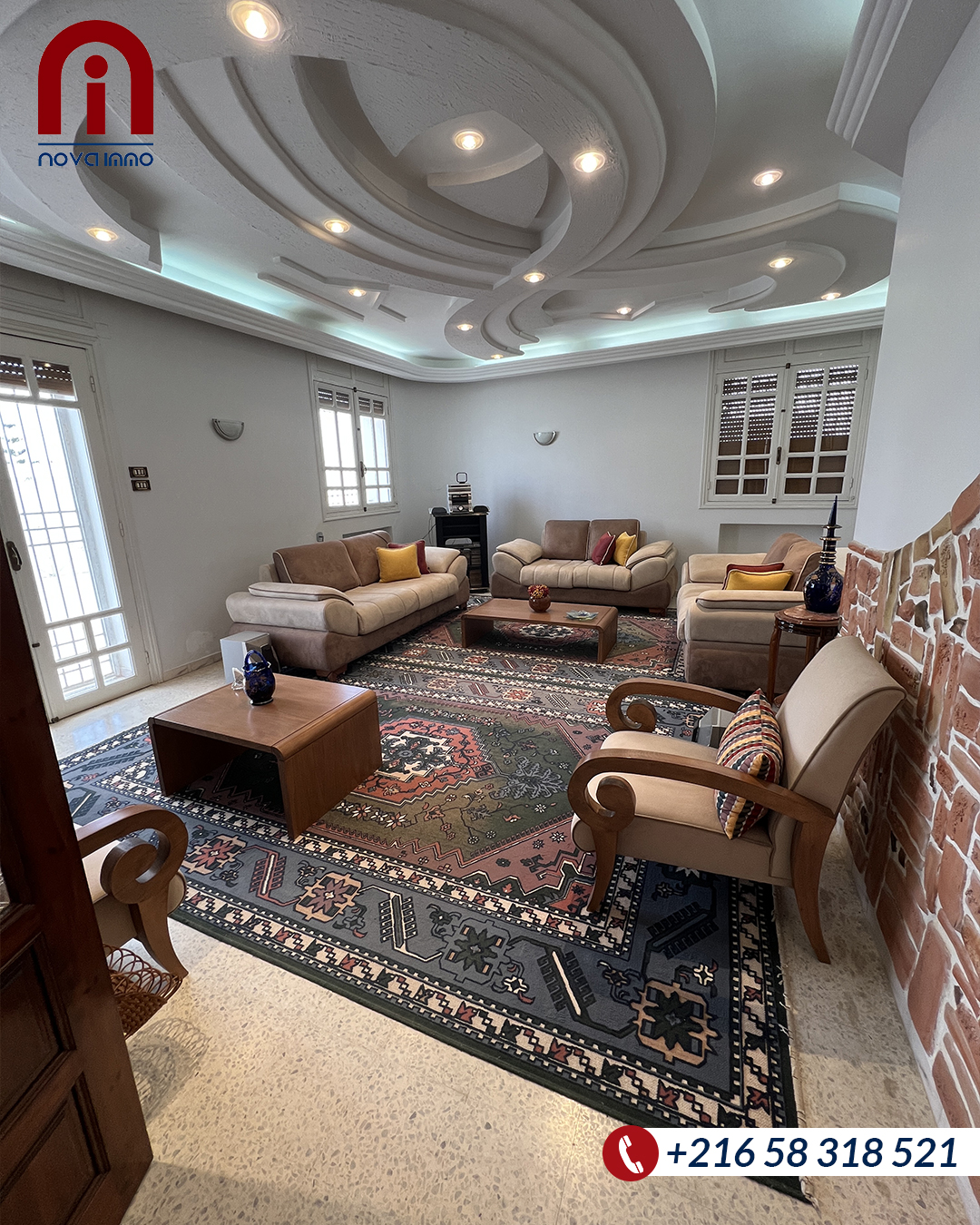 Sfax Ville Sfax Bureaux & Commerces Surfaces Villa usage commercial