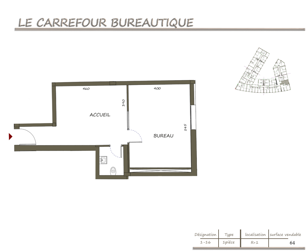 Hammam Chatt Borj Cedria Bureaux & Commerces Bureau Bureau s1  borj cedria