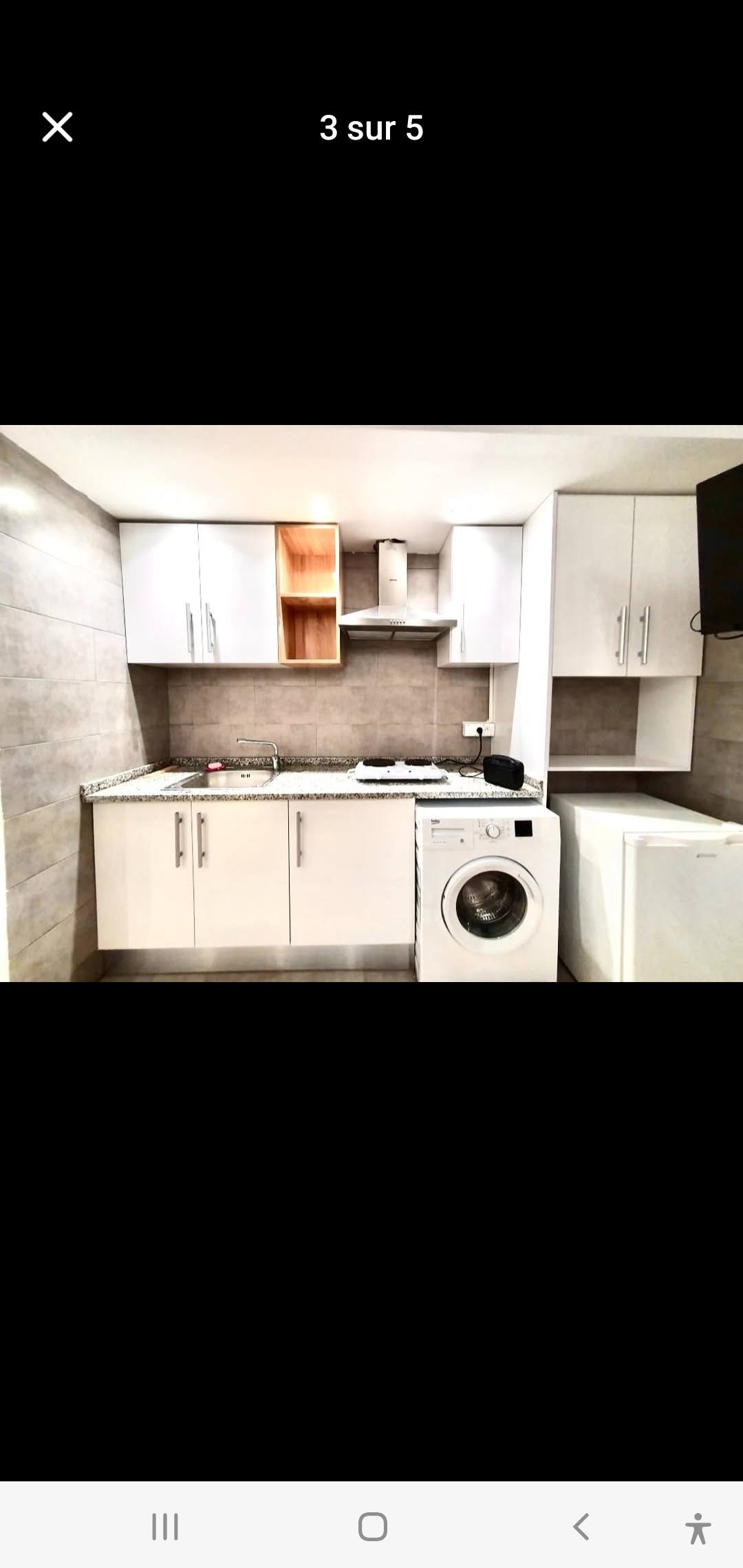 Ariana Ville Cite Ennasr 1 Location Appart. 2 pices S1 situ  ennaser 1