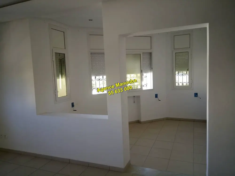 Mannouba La Mannouba Location Appart. 3 pices Al tage de villa s3 au 1er ref0212