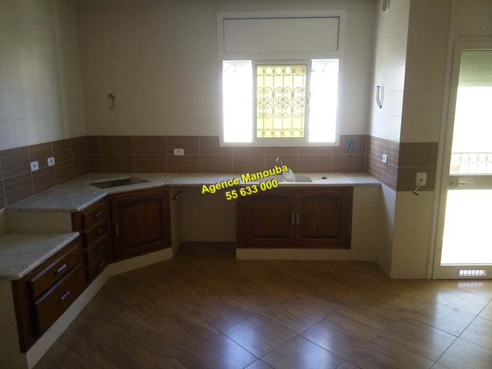 Mannouba La Mannouba Location Appart. 3 pices Al tage de villa s3 au 1er ref0212
